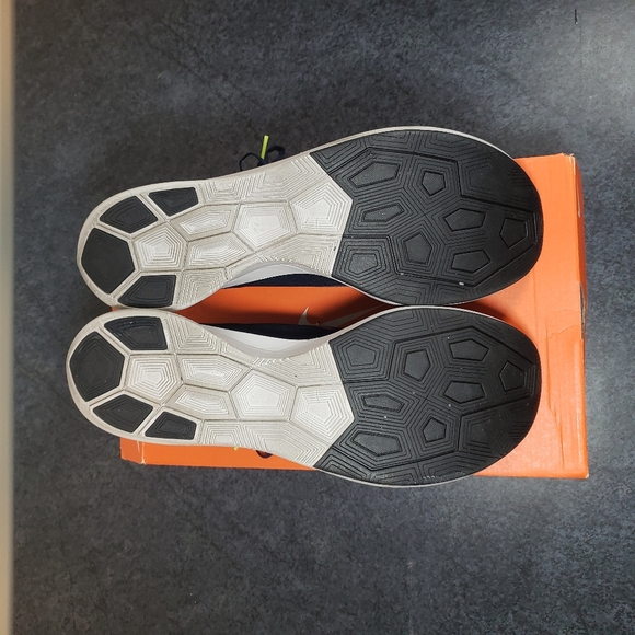 Nike Zoom Men's Size 13 Vaporfly 4% OBISIDAN BLUE GREY SILVER Running - Picture 6 of 9